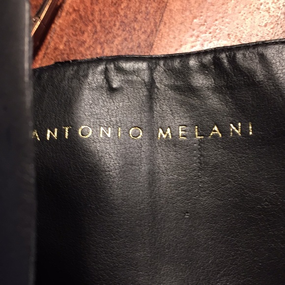 ANTONIO MELANI Leather Boots Size8m - Picture 4 of 8